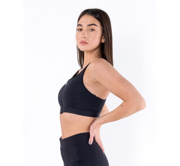 Топ Nike W Nk Df Swsh Zip Front Bra DD1205-010