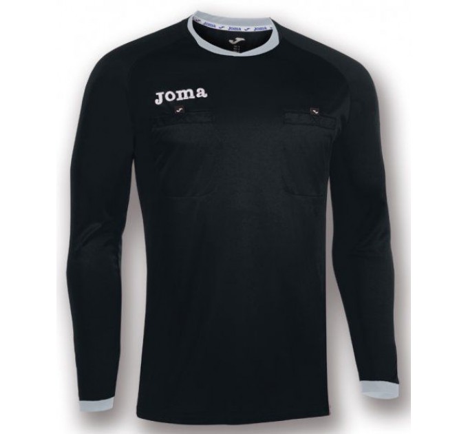 Футболка для арбитра Joma ARBITRO 100434.111 с длинным рукавом цвет: черный