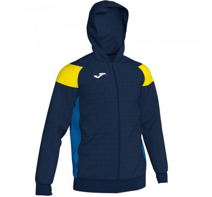 Олимпийка Joma CREW III 101271.339 цвет: темно-синий/желтый