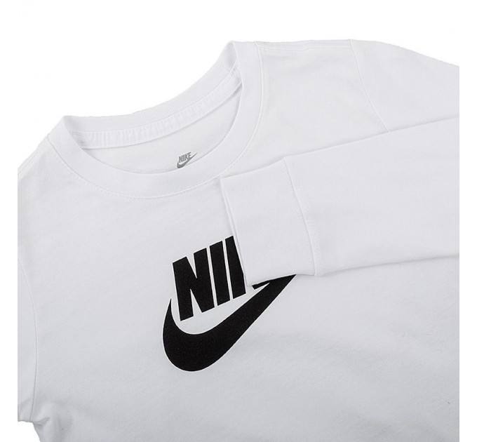 Футболка Nike G Nsw Ls Tee Basic Futura CZ1260-100