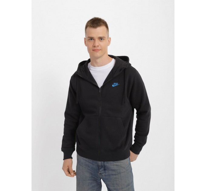 Кофта чоловіча Nike Sportswear Club Hoodie (DQ8384-011)