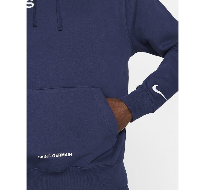 Кофта чоловічі Nike Paris Saint-Germain Gfa Fleece Hoodie (DN1317-410)