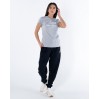Футболка New Balance Ess Stacked Logo WT91546AG