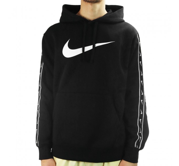 Бомбер мужской Nike Repeat Fleece Hoodie (DX2028-011)