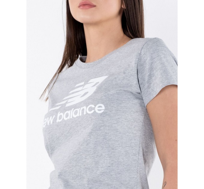 Футболка New Balance Ess Stacked Logo WT91546AG