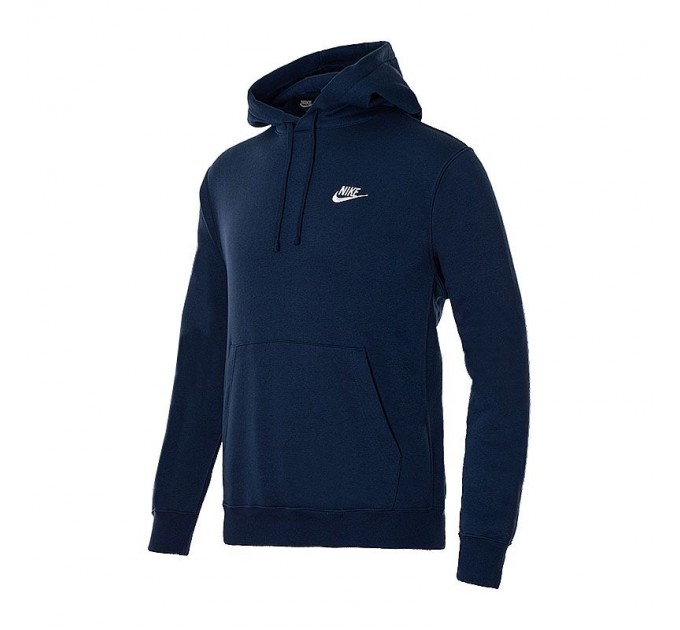 Бомбер чоловічий Nike M Nsw Club Hoodie Po Bb (BV2654-410)