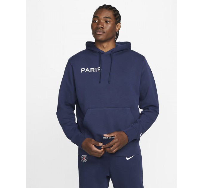 Кофта чоловічі Nike Paris Saint-Germain Gfa Fleece Hoodie (DN1317-410)