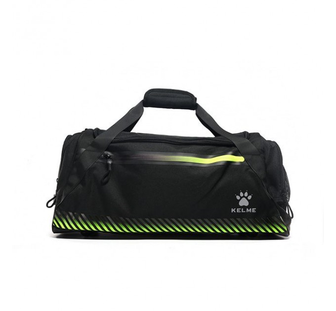 Сумка Kelme Big Haversack 9876005.010 цвет: черный/салатовый