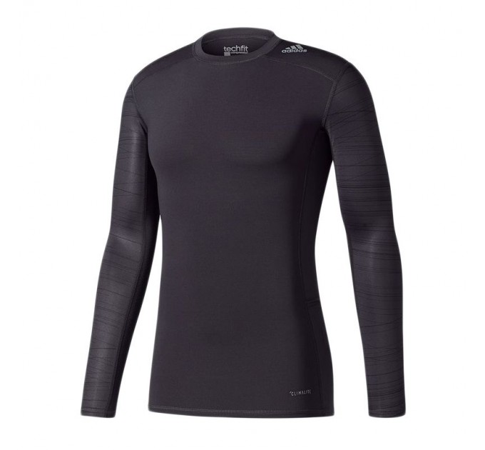 adidas TechFit Base Print LS длинный рукав 650