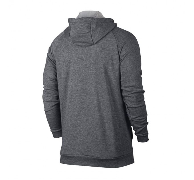 Реглан Nike Dry FZ Fleece Hoodie цвет: серый
