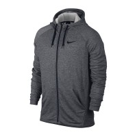 Реглан Nike Dry FZ Fleece Hoodie цвет: серый