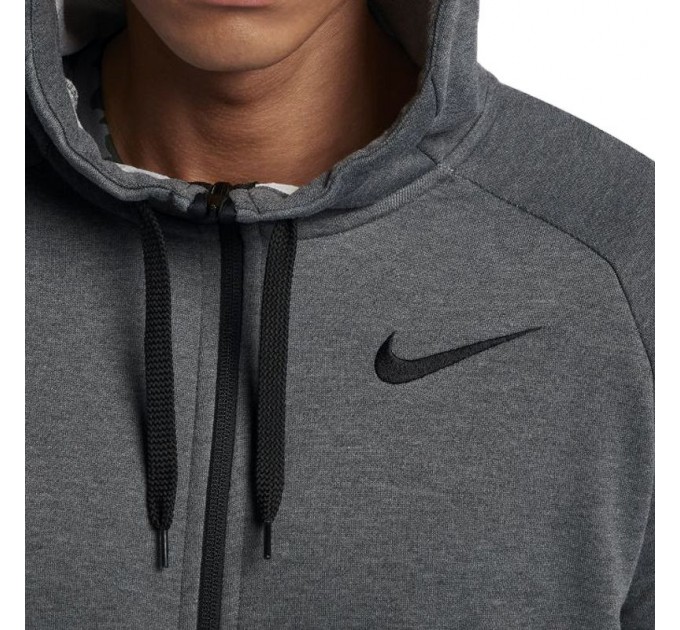 Реглан Nike Dry FZ Fleece Hoodie цвет: серый