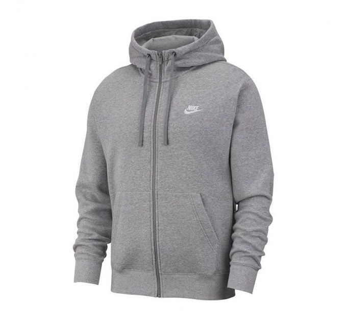 Бомбер чоловічий Nike M Nsw Club Hoodie Fz Bb (BV2645-063)