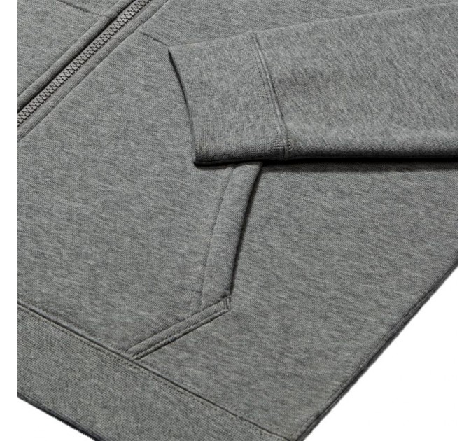 Реглан Nike NSW Club Hoodie FZ BB цвет: серый