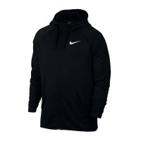 Реглан Nike Dry FZ Fleece Hoodie цвет: черный