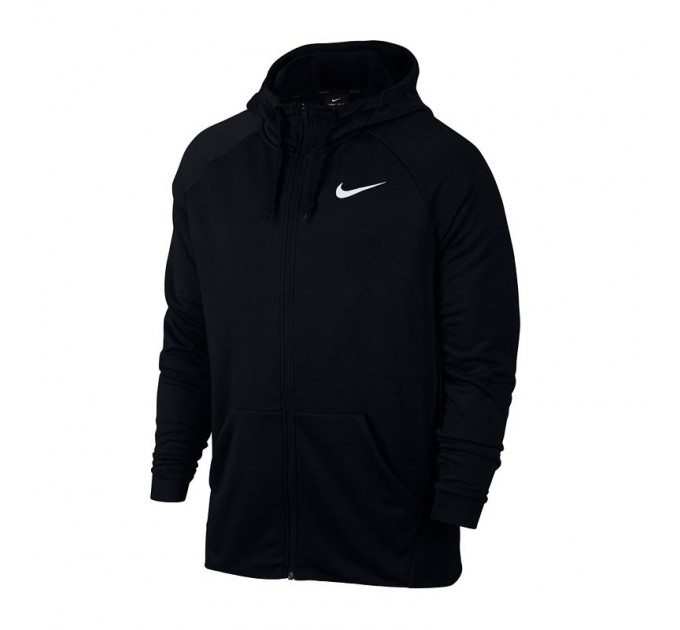 Реглан Nike Dry FZ Fleece Hoodie цвет: черный