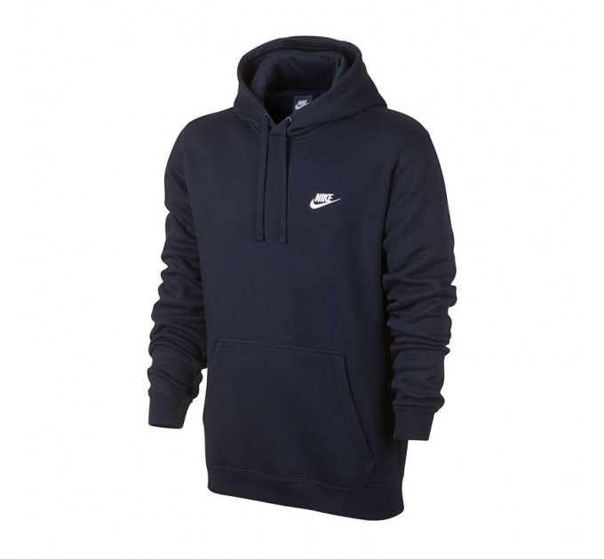 Худи Nike NSW Club Hoodie PO цвет: темно-синий