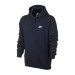 Худи Nike NSW Club Hoodie PO цвет: темно-синий
