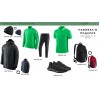 Набор Nike Academy 361, зеленый