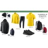 Набор Nike Academy 719, желтый