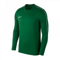 Тренировочная кофта Nike Park 18 Crew, зеленая
