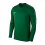 Тренировочная кофта Nike Park 18 Crew, зеленая