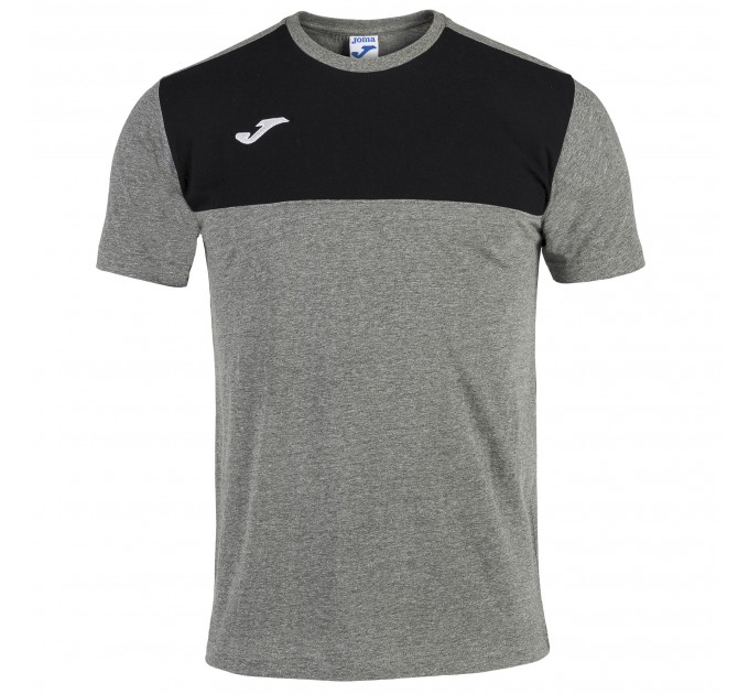 Футболка Joma WINNER COTTON 101107.281 цвет: светло-серый/черный