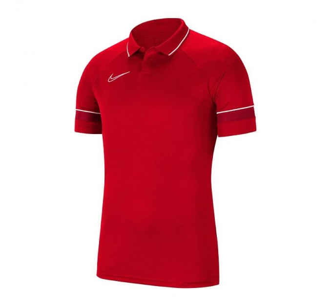 Футболка поло Nike Dri-FIT Academy 21 CW6104-657 цвет: красный
