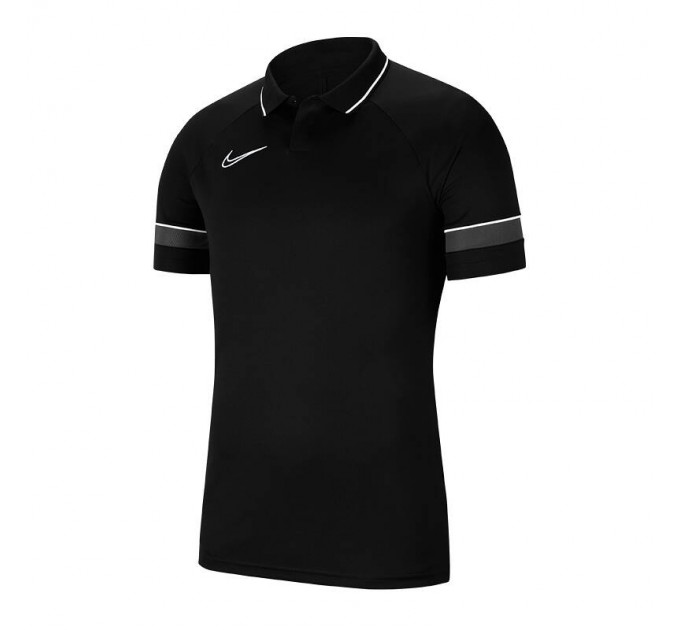 Футболка поло Nike Dri-FIT Academy 21 CW6104-014 цвет: черный