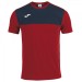 Футболка Joma WINNER COTTON 101107.603 цвет: красный/темно-синий