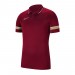 Футболка поло Nike Dri-FIT Academy 21 CW6104-677 цвет: бордовый