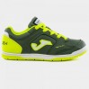 Взуття для залу (футзалки Джома) Joma TOP FLEX JR 923 TOPJW.923.IN дитячі колір: сірий/салатовий