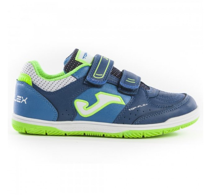 Взуття для залу (футзалки Джома) Joma TOP FLEX JR TOPJS.903.IN дитячі колір: синій
