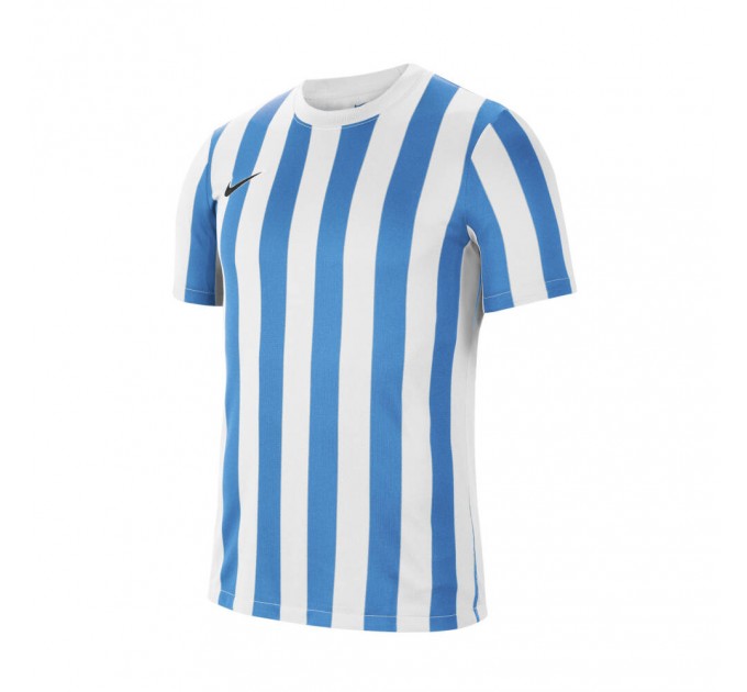 Игровая футболка Nike Striped Division IV Jersey CW3813-103 цвет: белый-голубой
