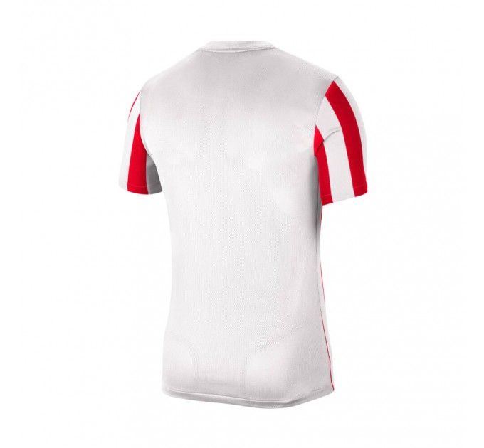 Игровая футболка Nike Striped Division IV Jersey CW3813-104 цвет: белый-красный