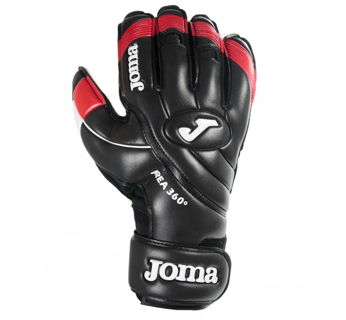 Вратарские перчатки Joma AREA GPFW10H01.10 цвет: черный/красный