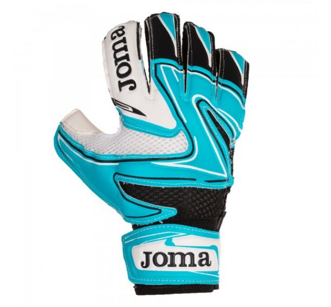 Вратарские перчатки Joma HUNTER 400452.011 цвет: голубой/черный