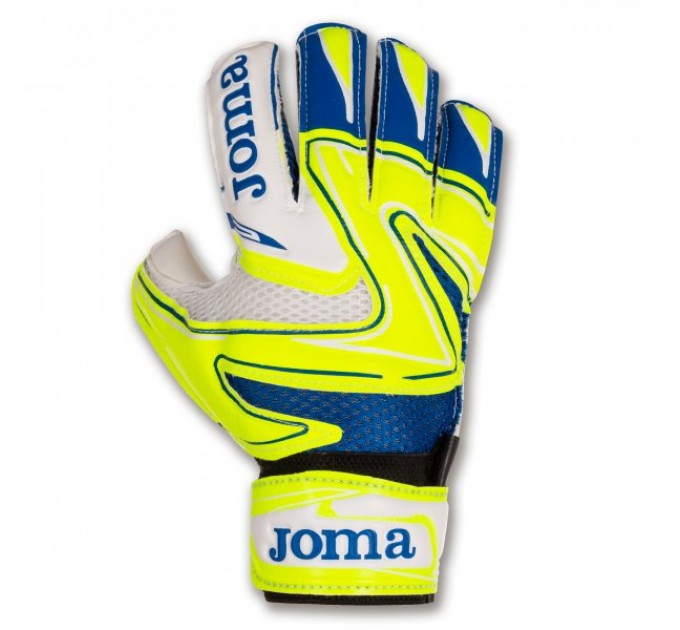 Вратарские перчатки Joma HUNTER 400452.705 цвет: салатовый/синий