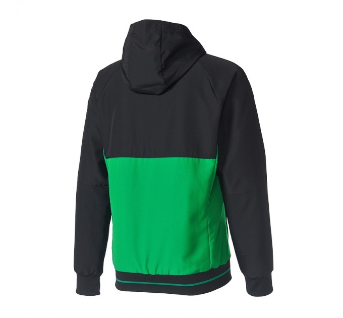 Парадная кофта adidas Tiro 17 цвет: зелено-черный
