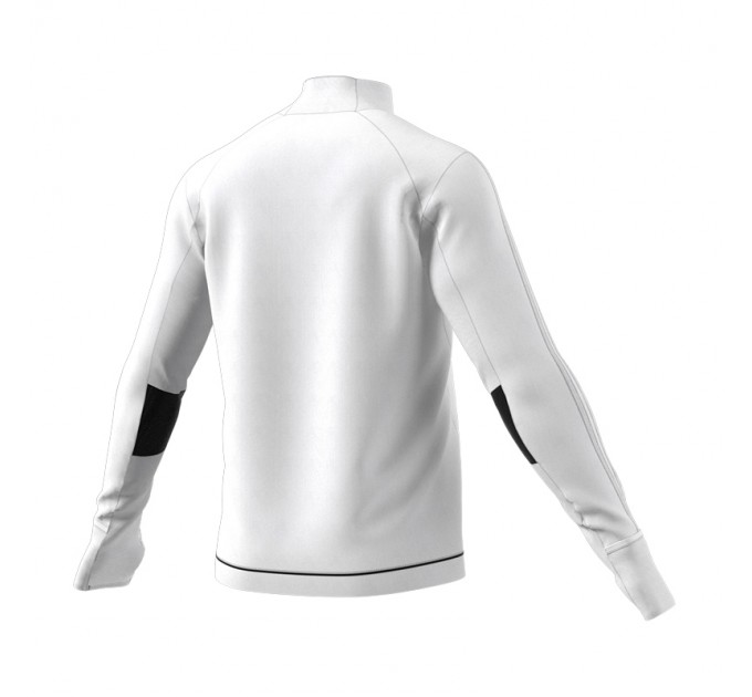Тренировочная кофта adidas Tiro 17 цвет: белый