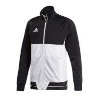 Тренировочная кофта adidas Tiro 17 цвет: черно-белый