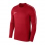 Тренировочная кофта Nike Park 18 Crew, красная