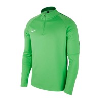 Тренировочная кофта Nike Academy 18 Dril, зеленая