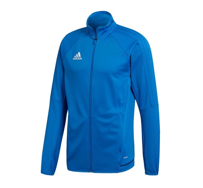 Тренировочная кофта adidas Tiro 17 цвет: голубой