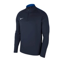 Тренировочная кофта Nike Academy 18 Dril, темно-синяя