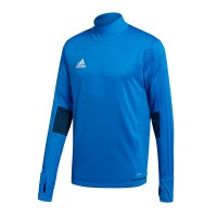 Тренировочная кофта adidas Tiro 17 цвет: голубой