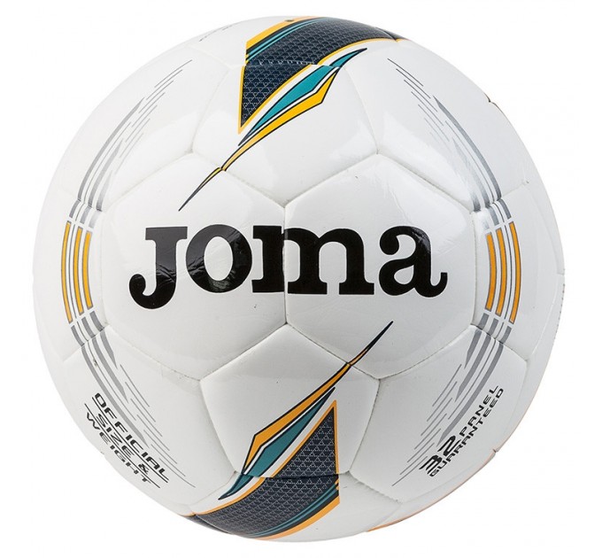 Мяч футбольный Joma Hybrid-Sala 400356.308 размер 4 цвет: белый/мультиколор